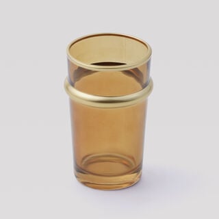 Dallaty Moroccan Tea Cup Set, Honey Color, 6 Pieces