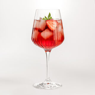 RCR 6 pc crystal stem glass set 490 ml Timeless collection