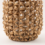 هومز فانوس بامبو 22*22*29سم، بيج image number 3