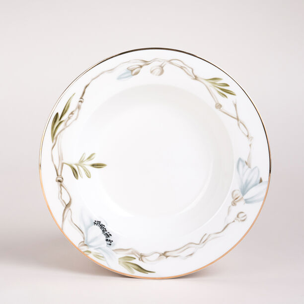 La Mesa white porcelain 16 pc dinner set image number 4