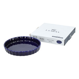 La Mesa Porcelain Round Dish Oven To Tablee
