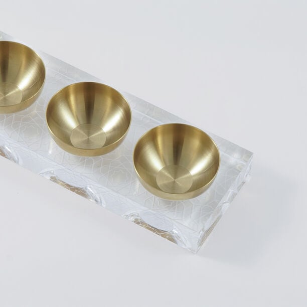 Luster Collection Dallaty Acrylic Nuts Bowl image number 3