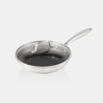 Alberto Stainless Steel Frypan 20*4.3Cm 1L, Silver image number 0