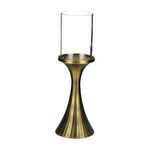 Brass Pillar Holder Antique image number 0
