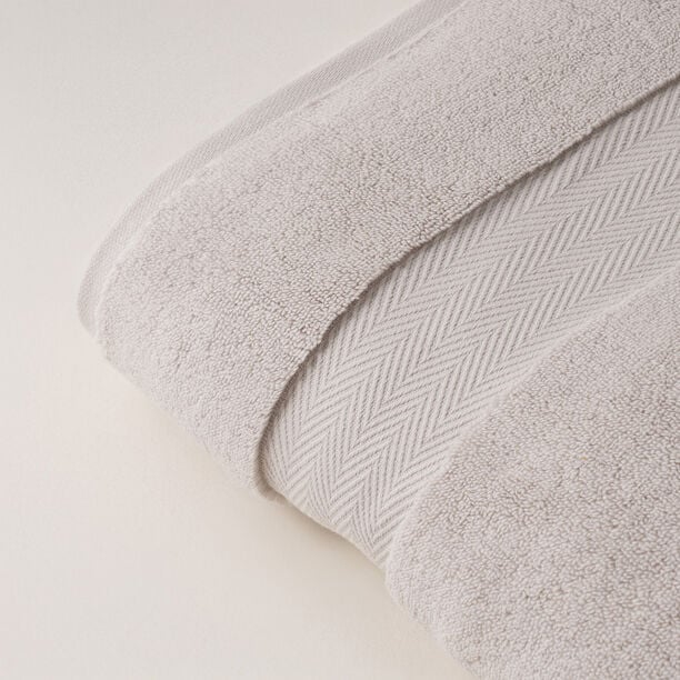 Boutique Blanche Microcotton Bath Towel, Beige, 150*90Cm image number 1