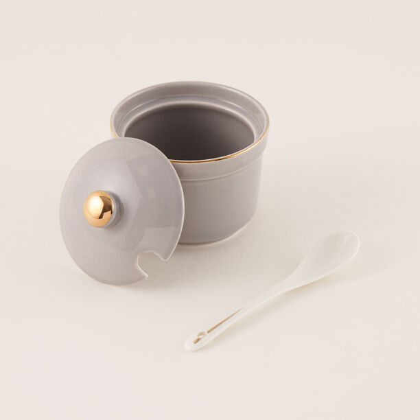 Tea And Arabic Coffee Set 20 Pieces Grey image number 12