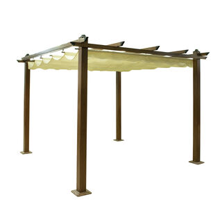 Pergola Aluminium Gazeebo 3*3*2.2 m(H)