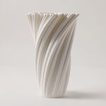 Homez Ceramic White Vase 18.4*18.4*19.5Cm image number 0