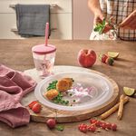 Snips flat plate unicorn 23.5*1.5cm, multicolor image number 3
