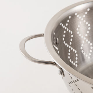 Mister Cook Chefline Stainless Steel 18/10 Strainer 26 Cm, Silver