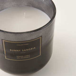هومز شمعة في وعاء زجاجي برائحة ساني سانغريا، 15*15.5سم