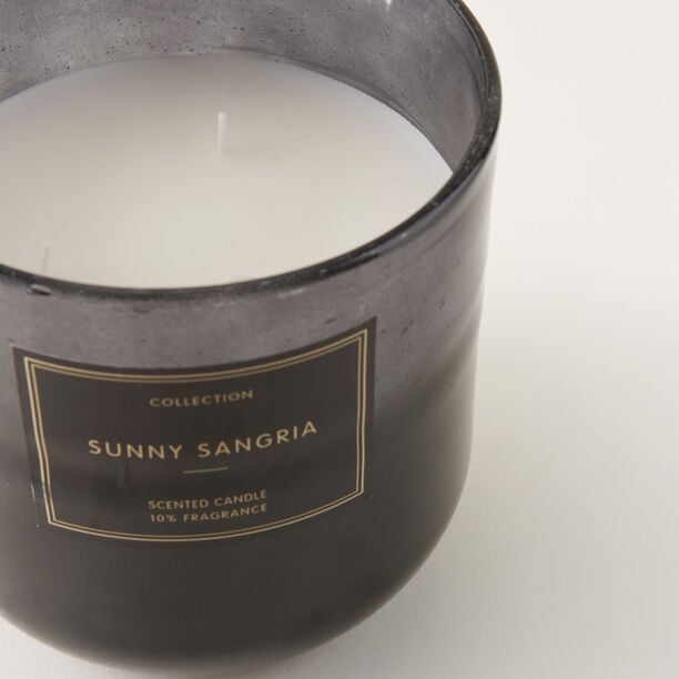 هومز شمعة في وعاء زجاجي برائحة ساني سانغريا، 15*15.5سم image number 2