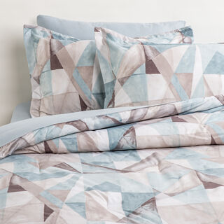 Cottage microfiber 6pc king comforter set, 220*240cm