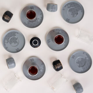 Sarab 18 Pieces Arabic Tea and Coffee Set