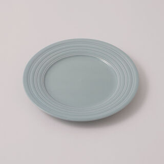 La Mesa embossed porcelain side plate set, 4pcs, green 7.5"