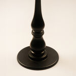 Homez Metal Ramadan Decorative With An Ornate Arabic Design, Black 80*20*25Cm image number 3