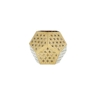 3 Pcs Metal Tea Light Holders Set
