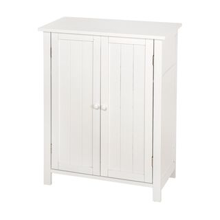 Wooden Cabinet Bathroom White