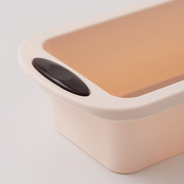 ألبرتو قالب خبز سيليكون مستطيل 9 إنش 28*12*6سم، بيج image number 3