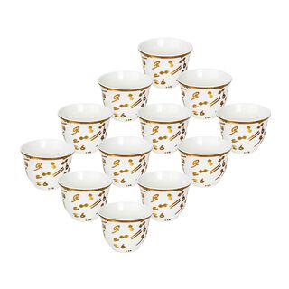 Arabic Coffee Cup Set 12 Pieces 