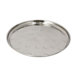 Stainless Steel Round Serving Tray