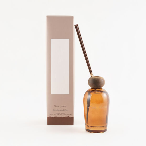 Homez reed diffuser precious amber 500 ml image number 0