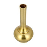 Aluminium Vase Shiny Brass Finish image number 3