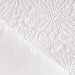 Cottage textured 3pcs comforter super king in white 250*260cm image number 2