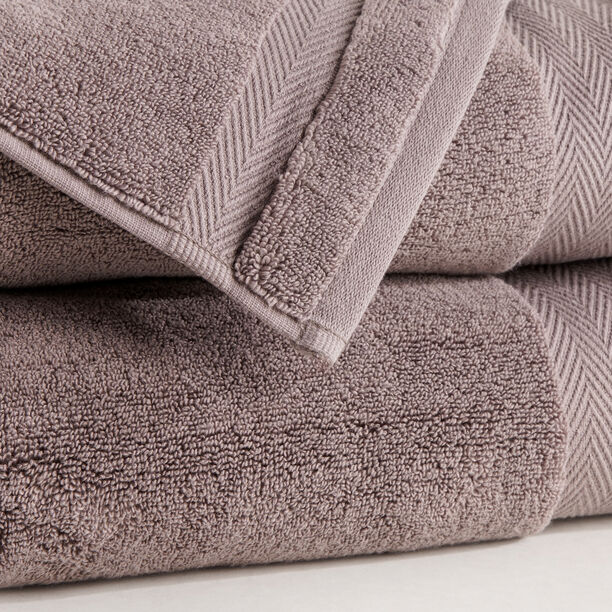 Boutique Blanche Dark Grey Microcotton Face Towel, 30*30 Cm image number 1