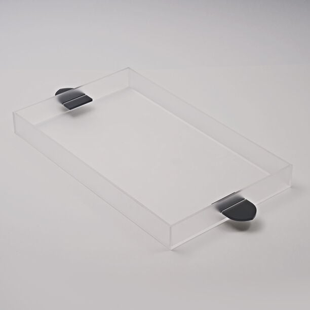 Dallaty Acrylic Tray With Grey Color Handle, 59.5*30*5 Cm image number 0