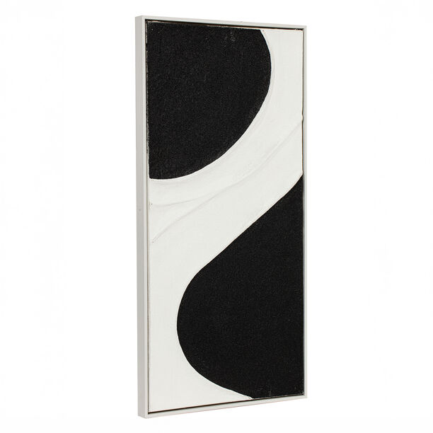 Homez 3pcs framed wall art canvas set, black and white image number 5