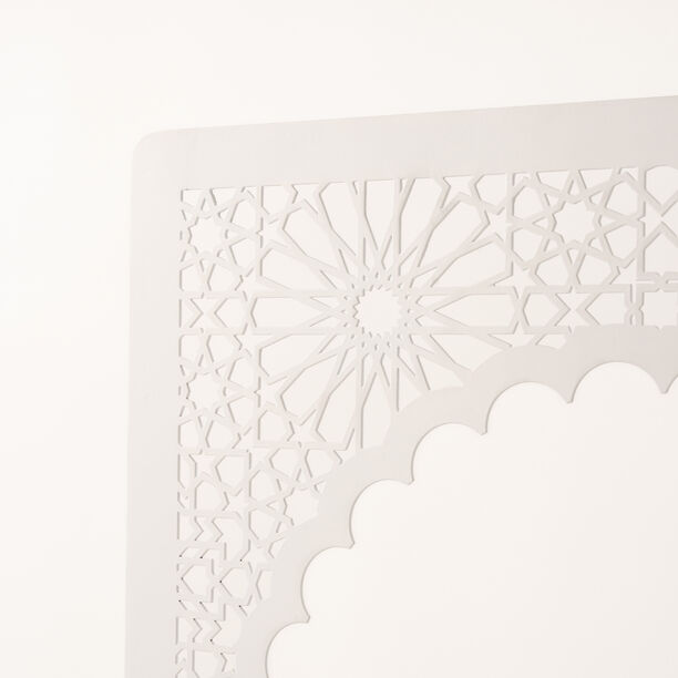 White metal Ramadan decoration 38*10*70 cm image number 3
