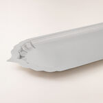 La Mesa Metal Serving Tray 45*18*2Cm, Silver image number 1