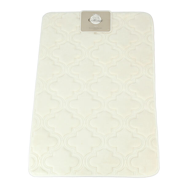 Cottage Bath Mat White 60X90 Cm image number 1