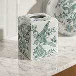 Tissue Box White With Pattern 15X15X22Cm image number 0
