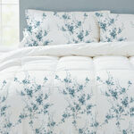كوتاج طقم لحاف 4 قطع بتصميم زهور ريفية سنجل 160*240سم image number 1