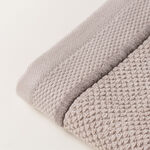 Boutique Blanche jaquard cotton hand towel 100*50cm, beige, image number 3