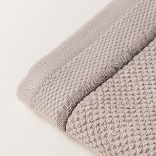 Boutique Blanche jaquard cotton hand towel 100*50cm, beige,