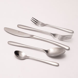 La Mesa silver stainless steel cutlery set 20 pc