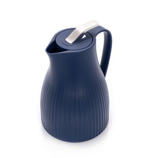 Dallety Plastic Vacuum Flask Bear Dark Blue 1L