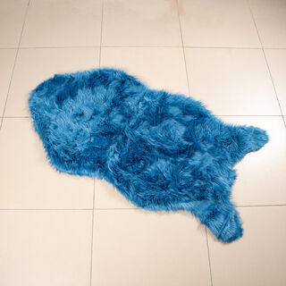 Faux Fur Indigo