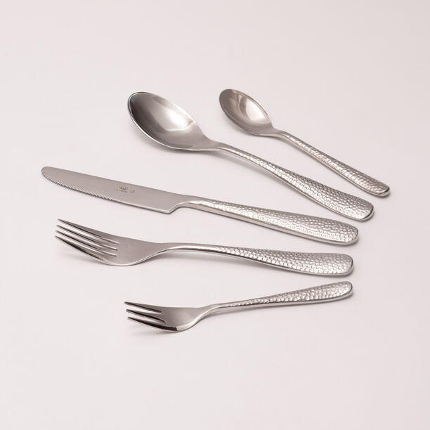 La Mesa silver stainless steel 20 piece cutlery set image number 4
