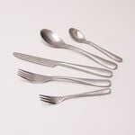 La Mesa silver stainless steel 20 piece cutlery set image number 4
