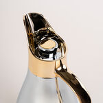Dallaty steel vacuum flask chrome/gold 1L image number 1