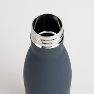 Alberto sainless steel 500ml water bottle dark grey
