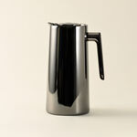 Dallaty steel vacuum flask 1L, shiny black image number 0