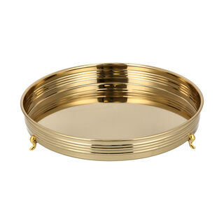 Steel Tray Round Ribbed