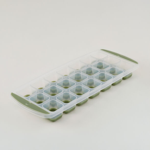 Alberto plastic ice cube tray, green 11.7*29.6*2.7 cm image number 0