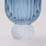 لا ميسا طقم أوعية حلويات صغيرة 4 قطع زجاج، أزرق image number 3