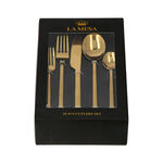 20 PCS CUTLERY SET ROSE GOLD image number 7